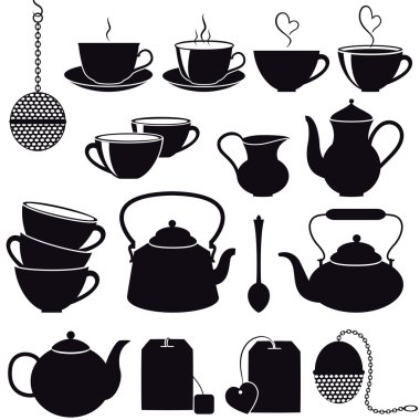 çay simgeler.