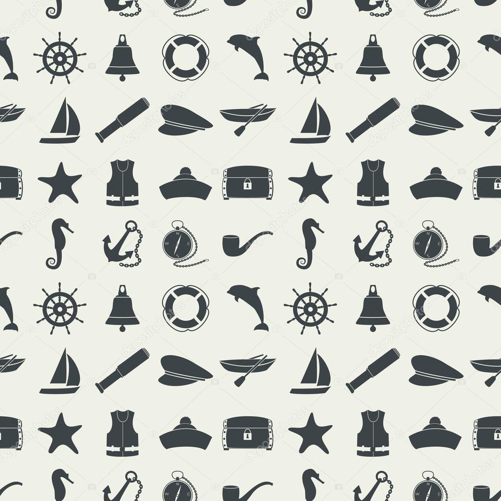 Marine pattern.
