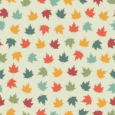 Yapraklı kusursuz desen