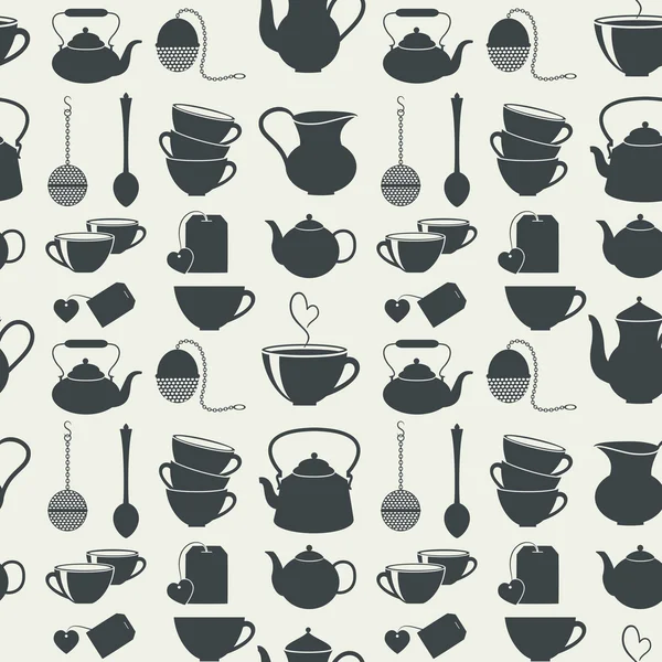 Tea background — Stock Vector