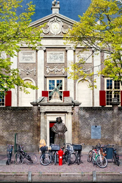 Septembre 2019 Leyde Pays Bas Façade Musée Histoire Art Lakenhal — Photo