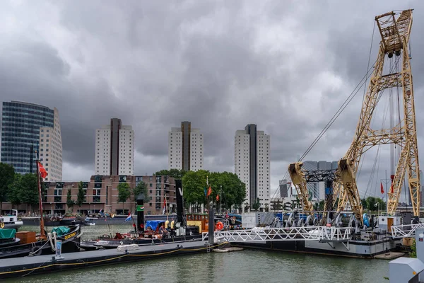 Září 2021 Rotterdamské Námořní Muzeum Jižní Holandsko Rotterdam Nizozemsko Přístav — Stock fotografie