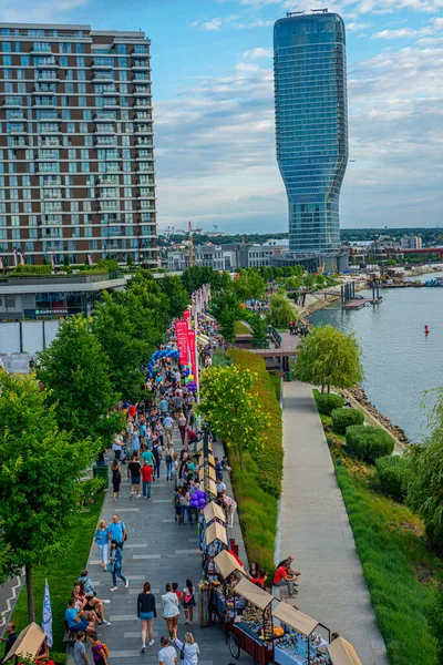 July 2022 Belgrade Serbia Open Market Concerts 17Th Belgrade Carnival — Stock Photo, Image