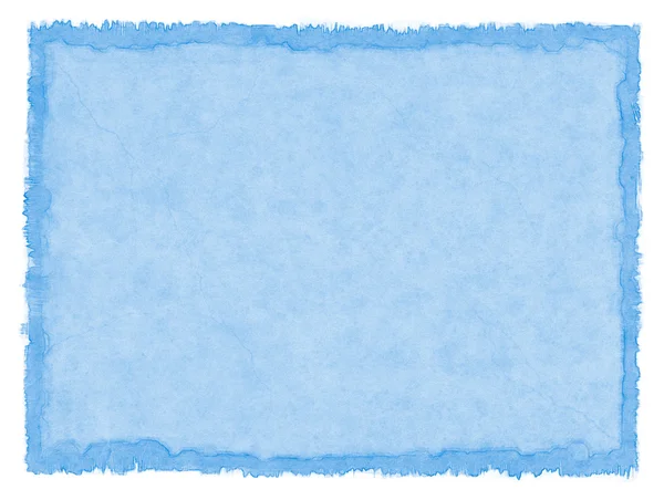 Papel manchado azul — Fotografia de Stock