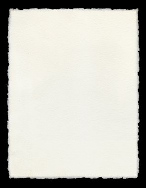 deckle kenarlı kağıt