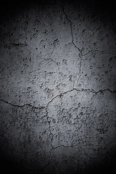 Dark Cracked Wall — Stock Photo, Image