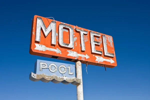 Signo de motel vintage — Foto de Stock