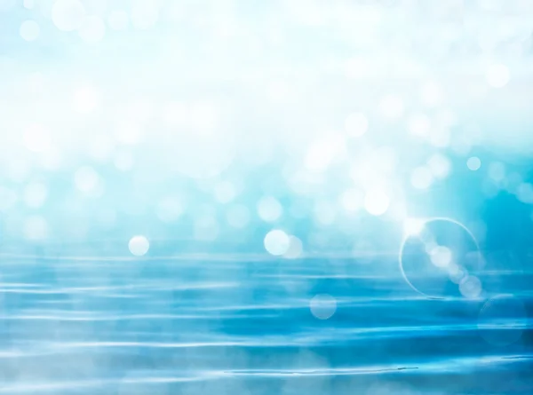 Water, Bokeh, and Flare — Stock Photo, Image