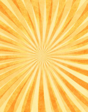 Layered Sunbeams on Paper clipart