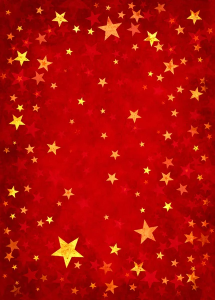 Stars on Red Background — Stock Photo, Image