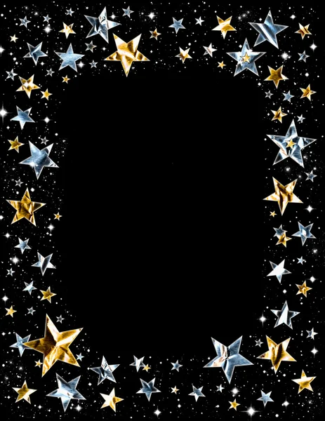 Shiny Star Frame — Stock Photo, Image