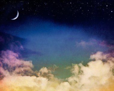 puslu moon deniz manzarası