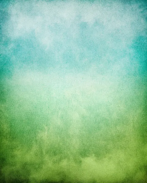 Brouillard bleu vert — Photo