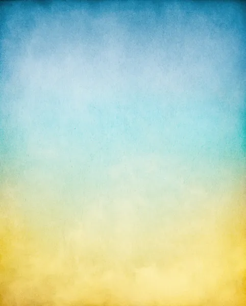 Yellow Blue Fog — Stock Photo, Image