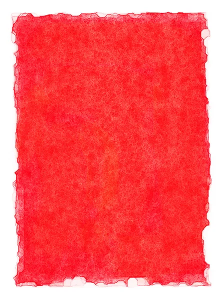 붉은 수채화 배경 — 스톡 사진