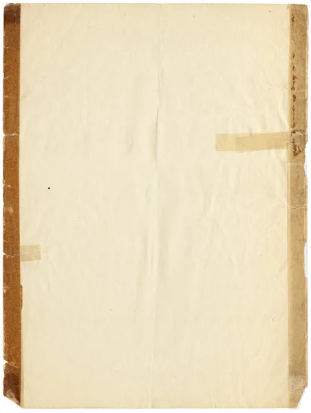 古い録音された紙 — ストック写真