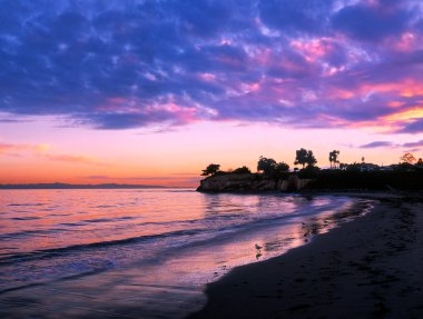Santa Barbara Sunset clipart