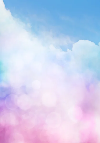 Bokeh Cloud Gradient — Stock Photo, Image