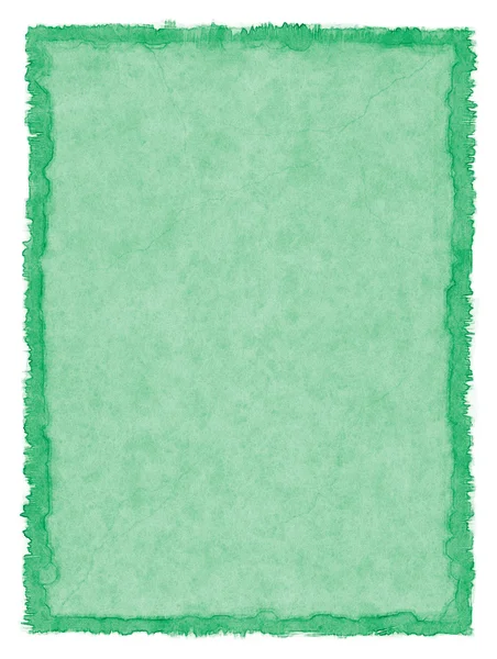 Livro verde manchado — Fotografia de Stock