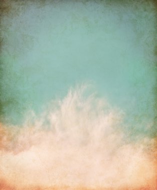 Retro grunge gökyüzü