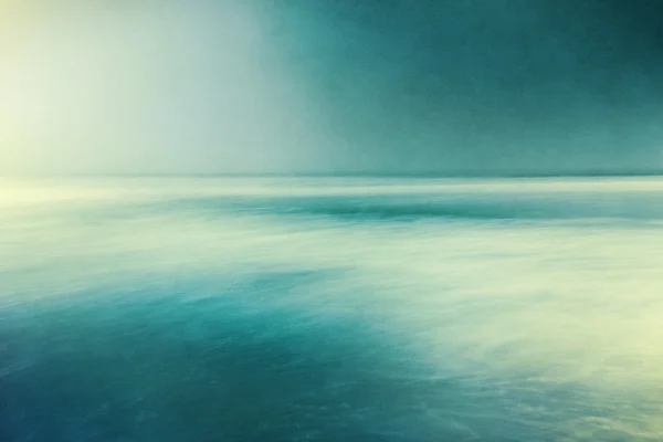 Retro desenli deniz manzarası — Stok fotoğraf