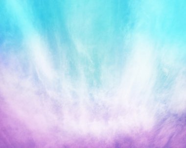 Purple Blue Cloud Abstract clipart
