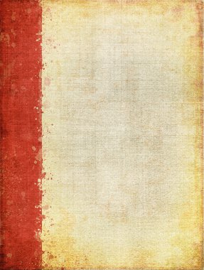 Kırmızı kenar boşluğunu ekran desen