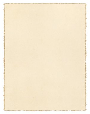 Vintage deckled kağıt