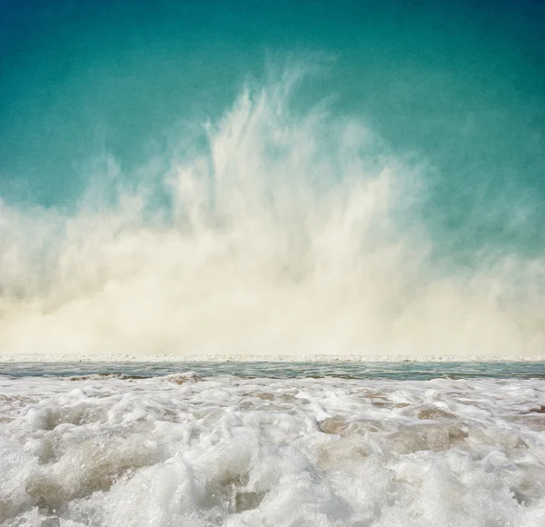 Nebbia e Surf — Foto Stock