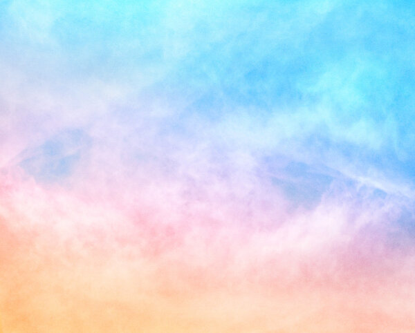 Nubes texturizadas del arco iris — Foto de Stock