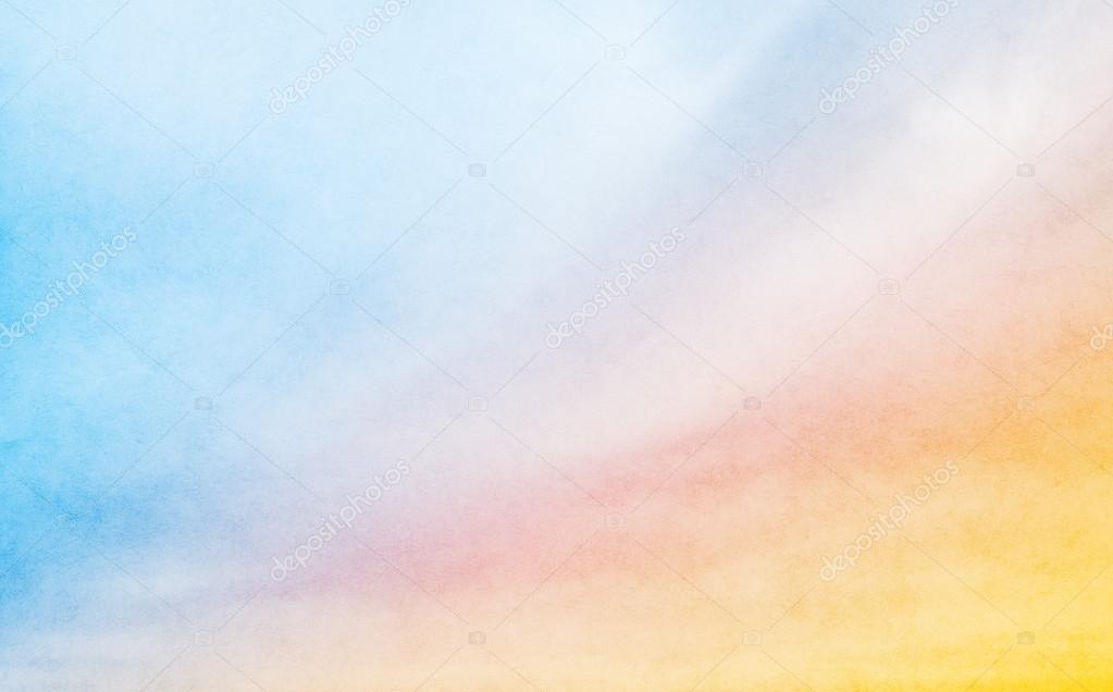Textured Rainbow Clouds