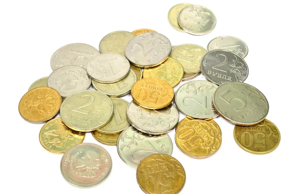 Rozrzut monet Zdjęcie Stockowe