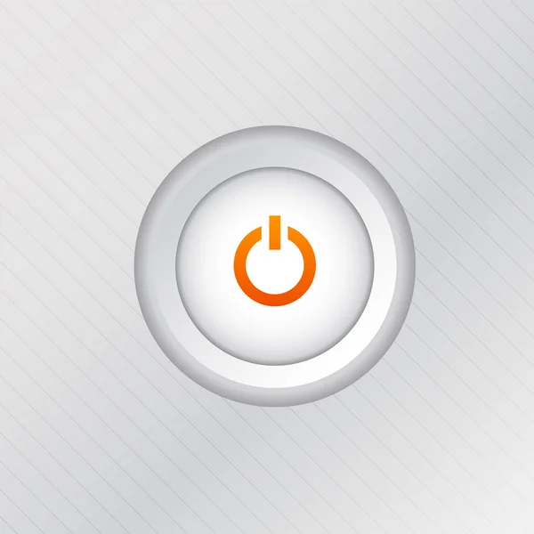 beyaz güç düğmesi.