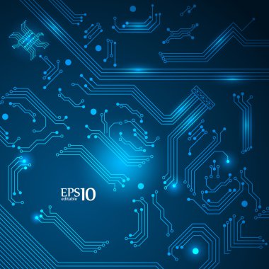 Soyut teknoloji arkaplanı.