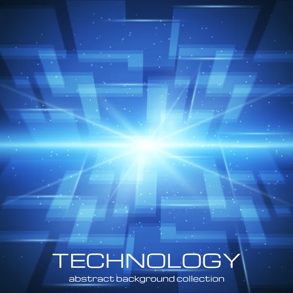 Světlé technologické zázemí — Stockový vektor