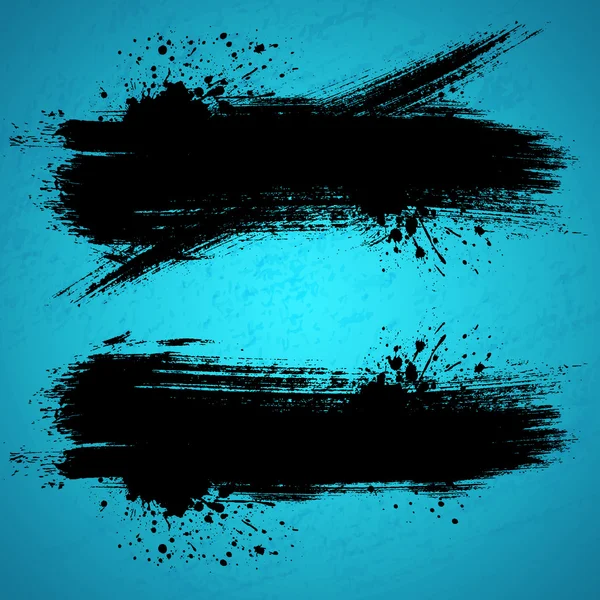 Grunge pankart seti.