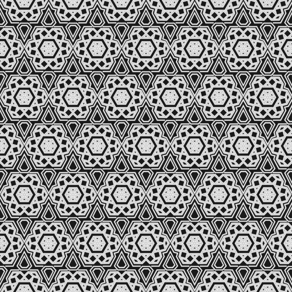 Abstraktes Nahtloses Geometrisches Muster Moderne Textur Mit Streifen Linien Rauten — Stockvektor