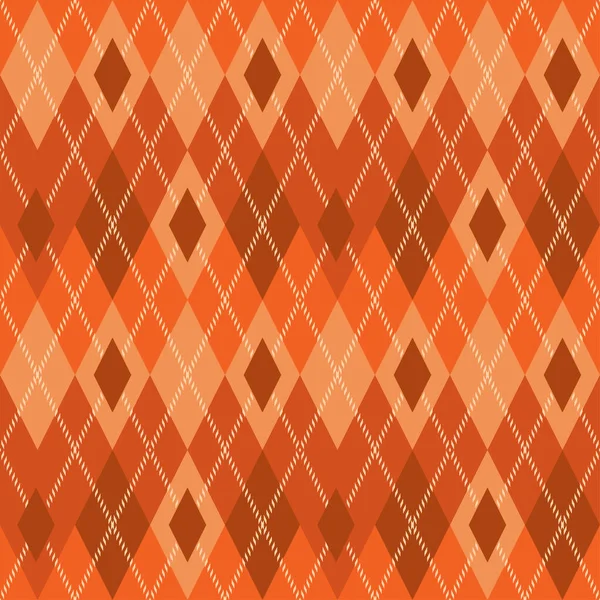 Patrón Argyle Sin Costuras Compuesto Diamantes Varios Colores Sobre Fondo — Archivo Imágenes Vectoriales