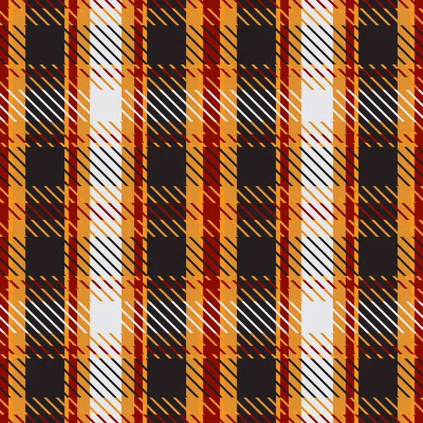 Tartan Pattern Classical Abstract Seamless Checkered Pattern Colored Scottish Cage — Stock Vector