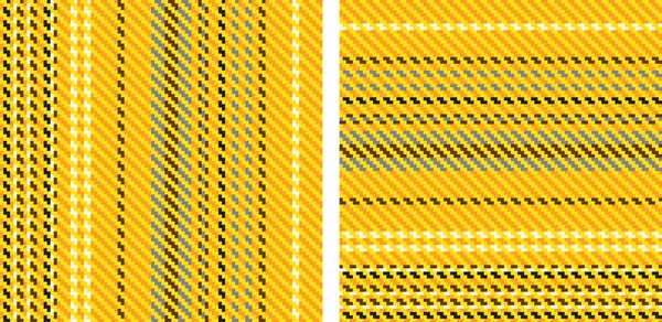 Kusursuz Şerit Deseni Oluşturun Çizgili Piksel Dokusunu Renklendirmiş Tekstil Tasarımı — Stok Vektör