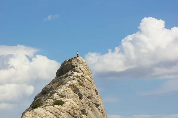 En la cima del mundo — Foto de Stock