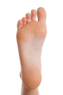 Female foot clipart