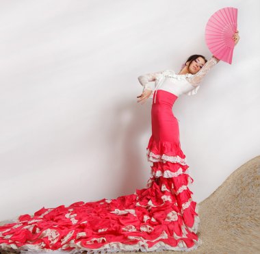 Flamenco dancer clipart