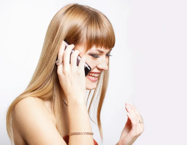 Phone talk — Stock Photo, Image
