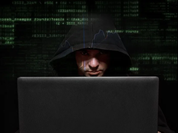 Hacker. — Fotografia de Stock