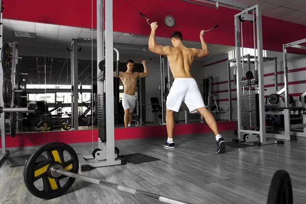 Sport gym hall — Stock Photo, Image