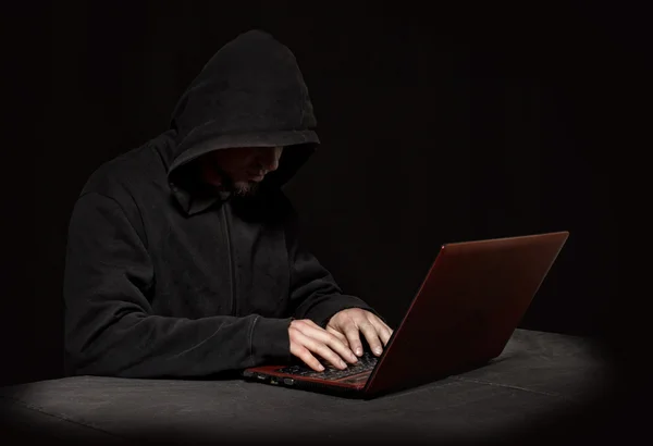 Hacker. — Fotografia de Stock