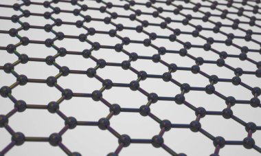 Grafen. Kristal hücre 3D oluşturucu