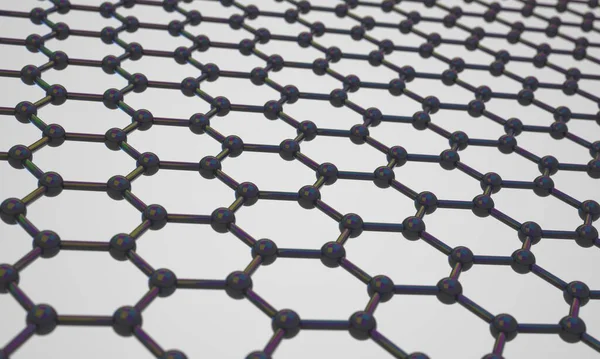 Grafen. Kristal hücre 3D oluşturucu