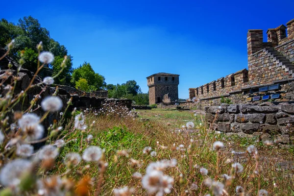 Tsarevets Castle Veliko Tarnovo Bulgaria Selective Focus — Fotografia de Stock